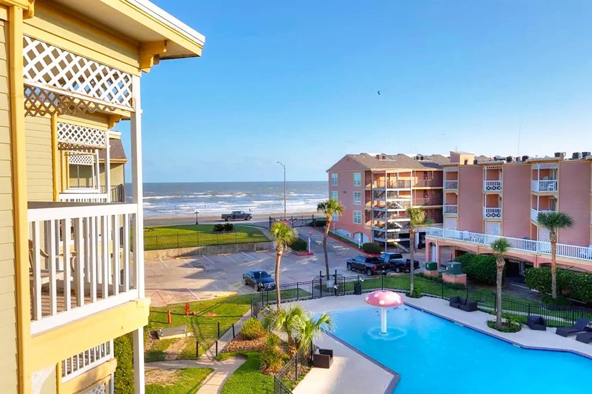Beautiful Ocean Views At The Victorian Apartment Galveston Luaran gambar
